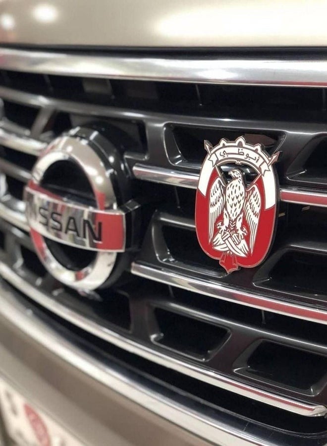 شعار أبوظبي للسيارات، شعارات معدنية لشبك السيارة - Image 3